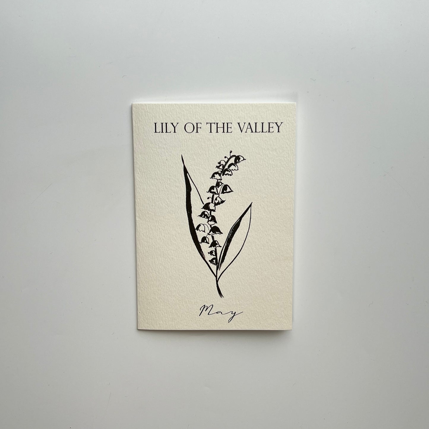 May Birth Flower Card | Lily of the Valley Birthday Cards | Spring Birthday Card