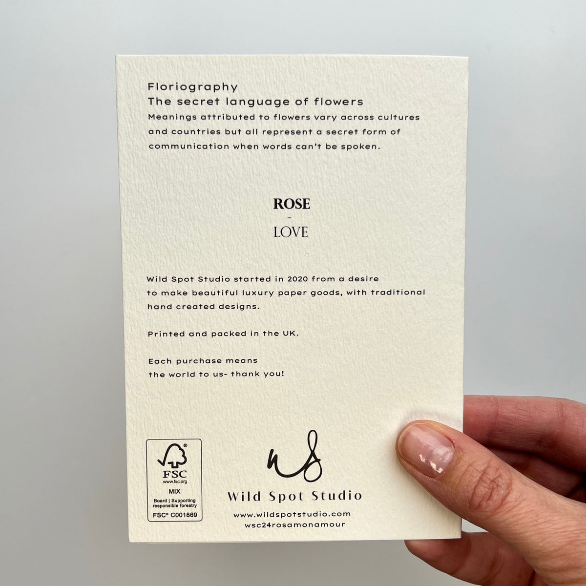 L’Amour card