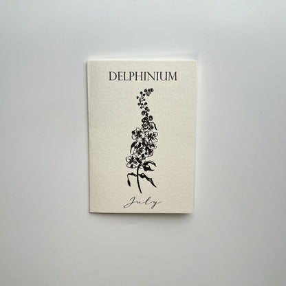 July Birth Flower Card | July Birthday Card | summer birthday card