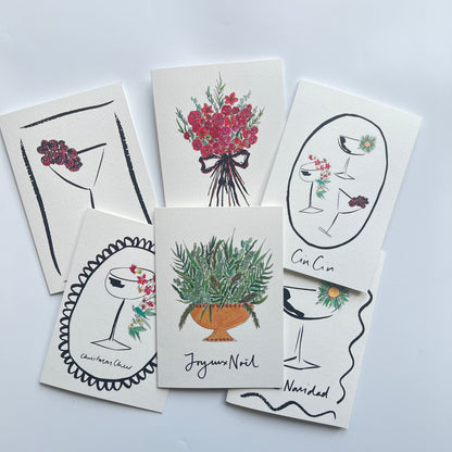 6 Pack Christmas Cards