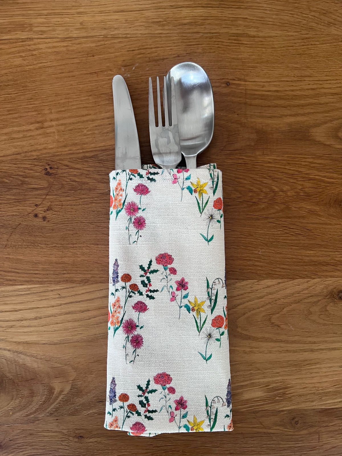 Napkins - Birth Flower Squiggle