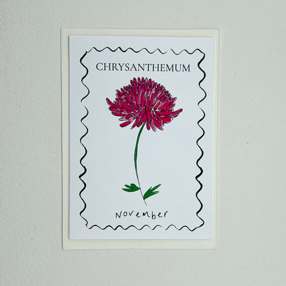 Birth Flower Card Collection - 12 Pack