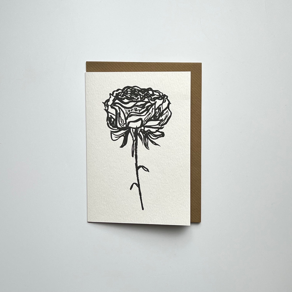 Rose 04 Greeting Card | Beautiful Rose Card | Blank Rose Card