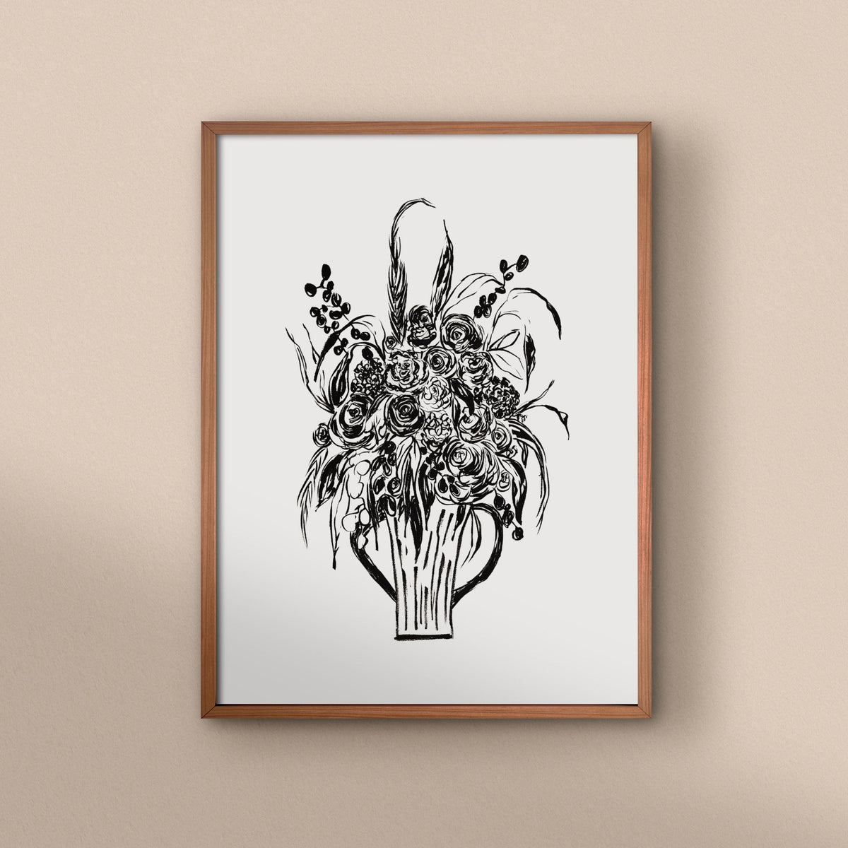 Full Bouquet Art Print